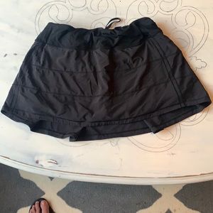 Lululemon Black Skort